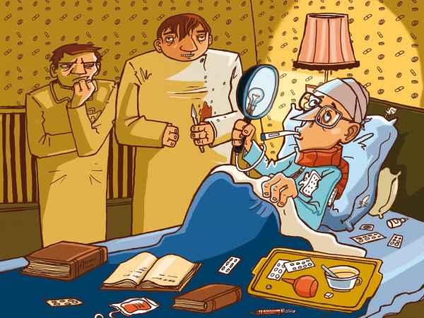 иллюстрация ипохондрии